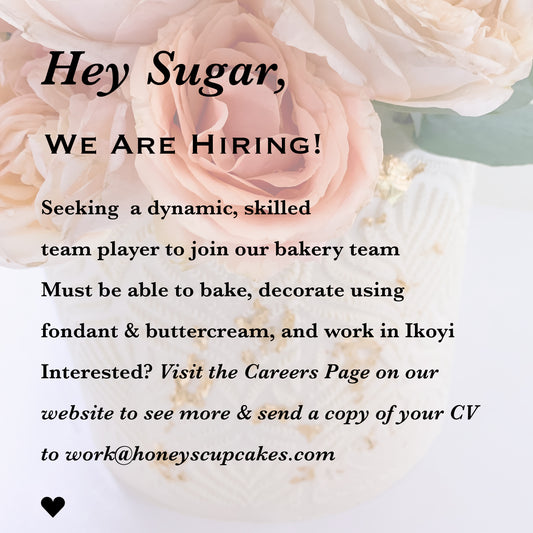 Hey, Sugar. We are Hiring!
