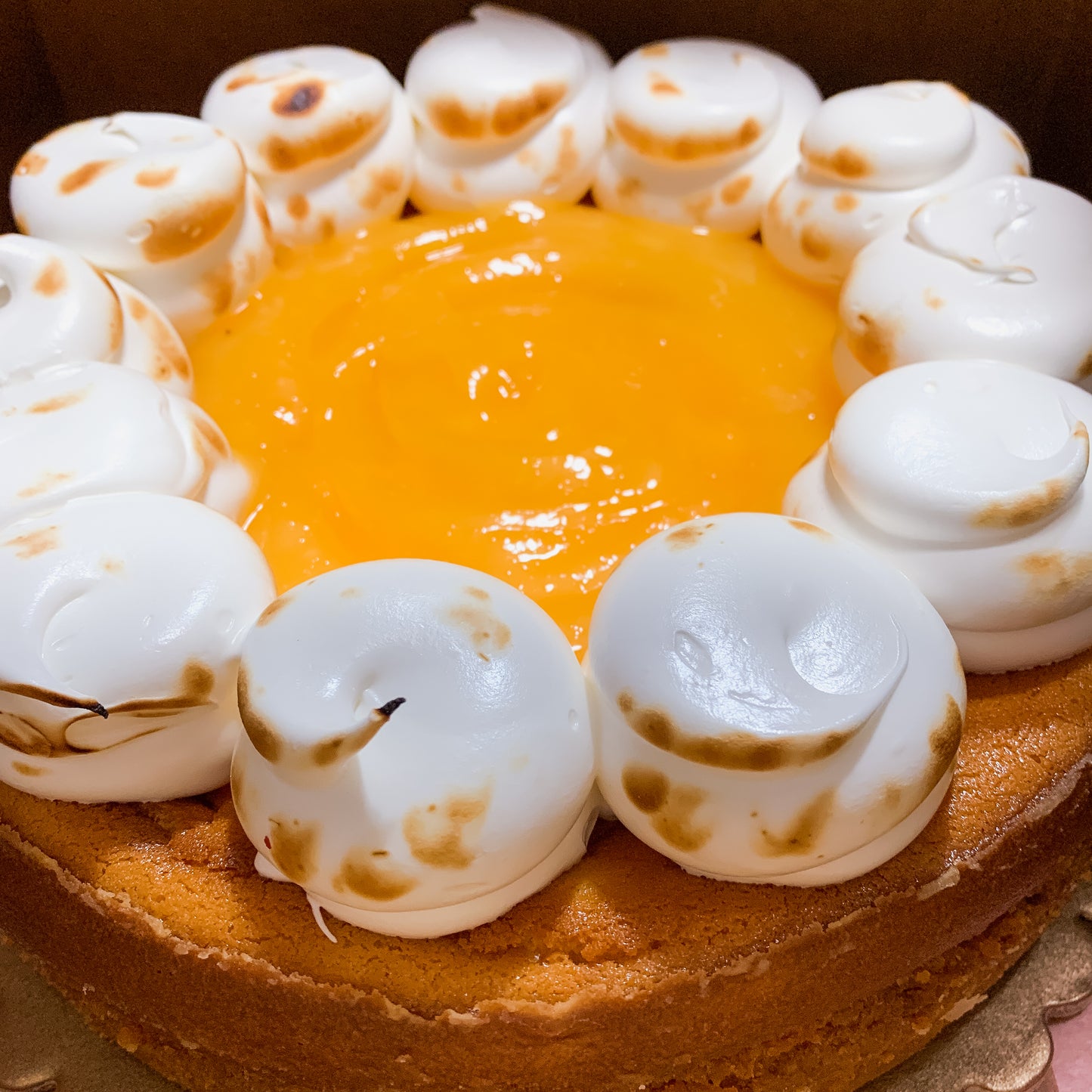 The Lemon Meringue Cheesecake