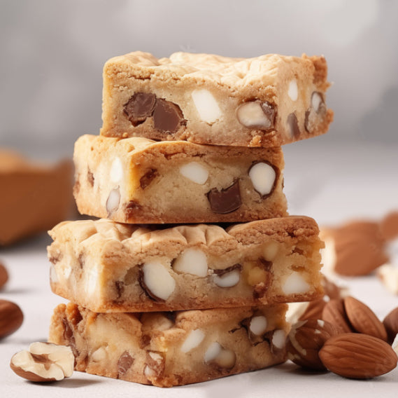 The White Chocolate Chip & Almond Blondie