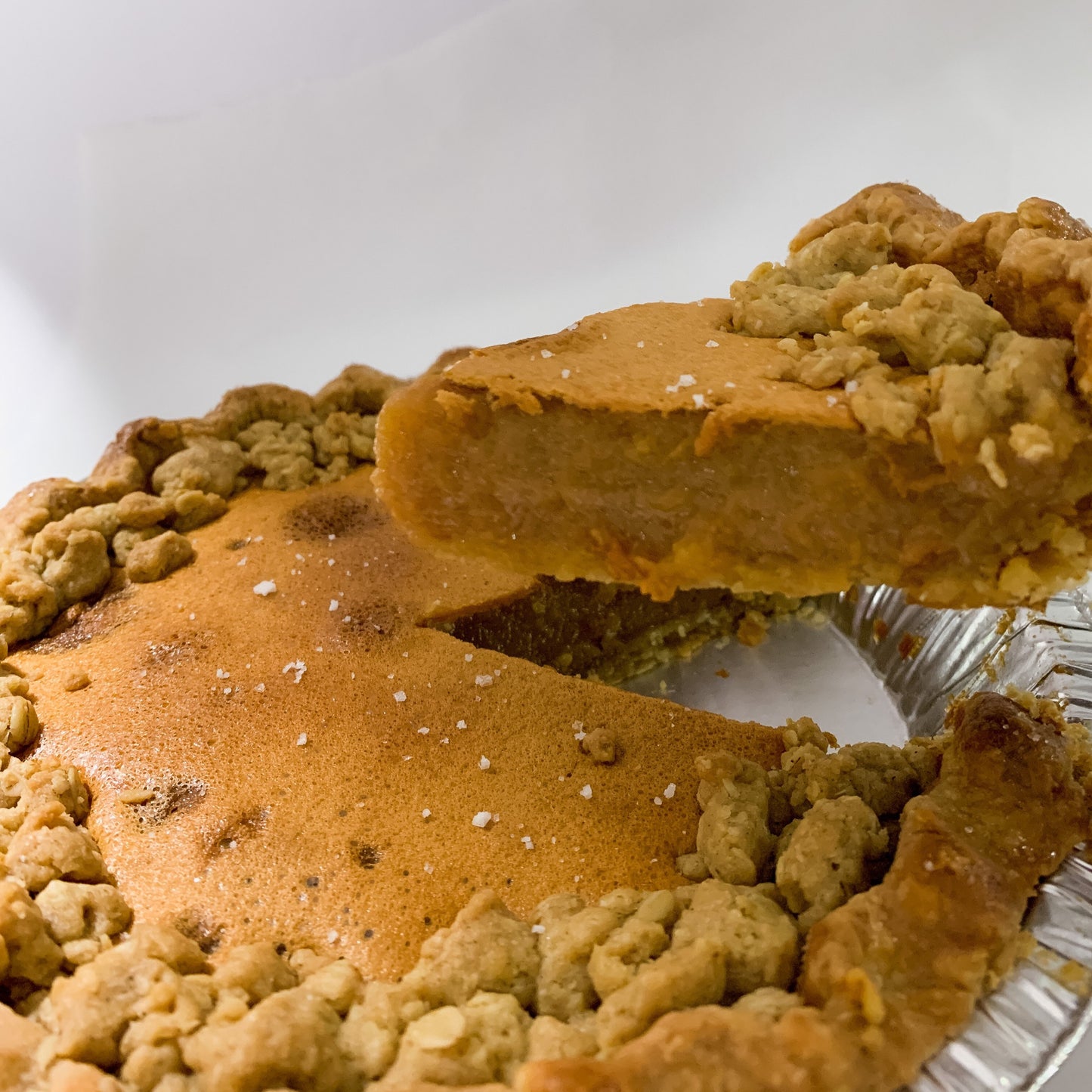 The Salted Honey Crumble Pie