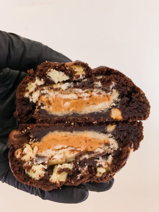 The Triple Chocolate & Peanut Butter MacCookie