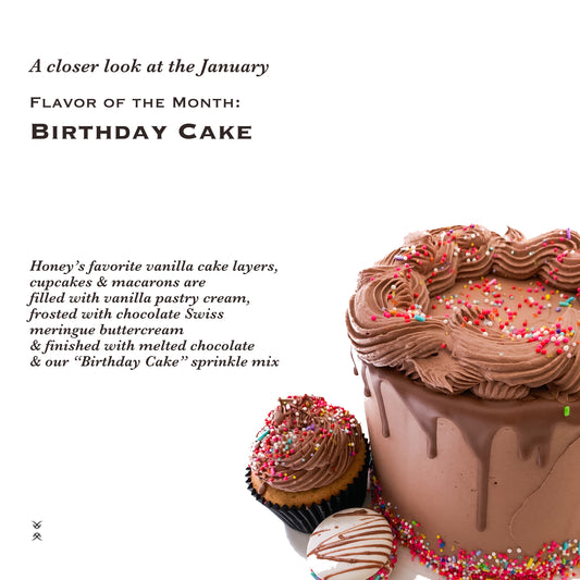 Say Hello to the January Flavor of the Month: Birthday Cake