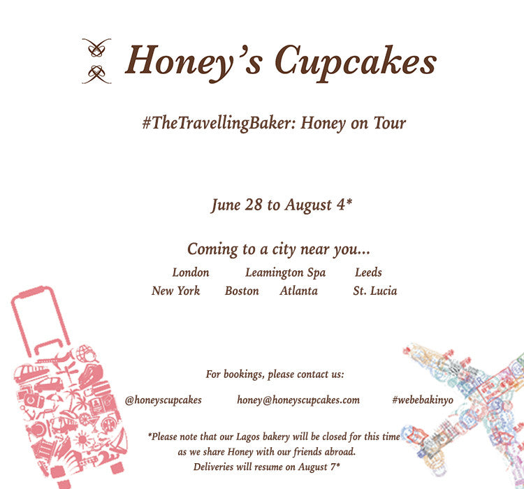 #TheTravellingBaker 2017: Honey on Tour
