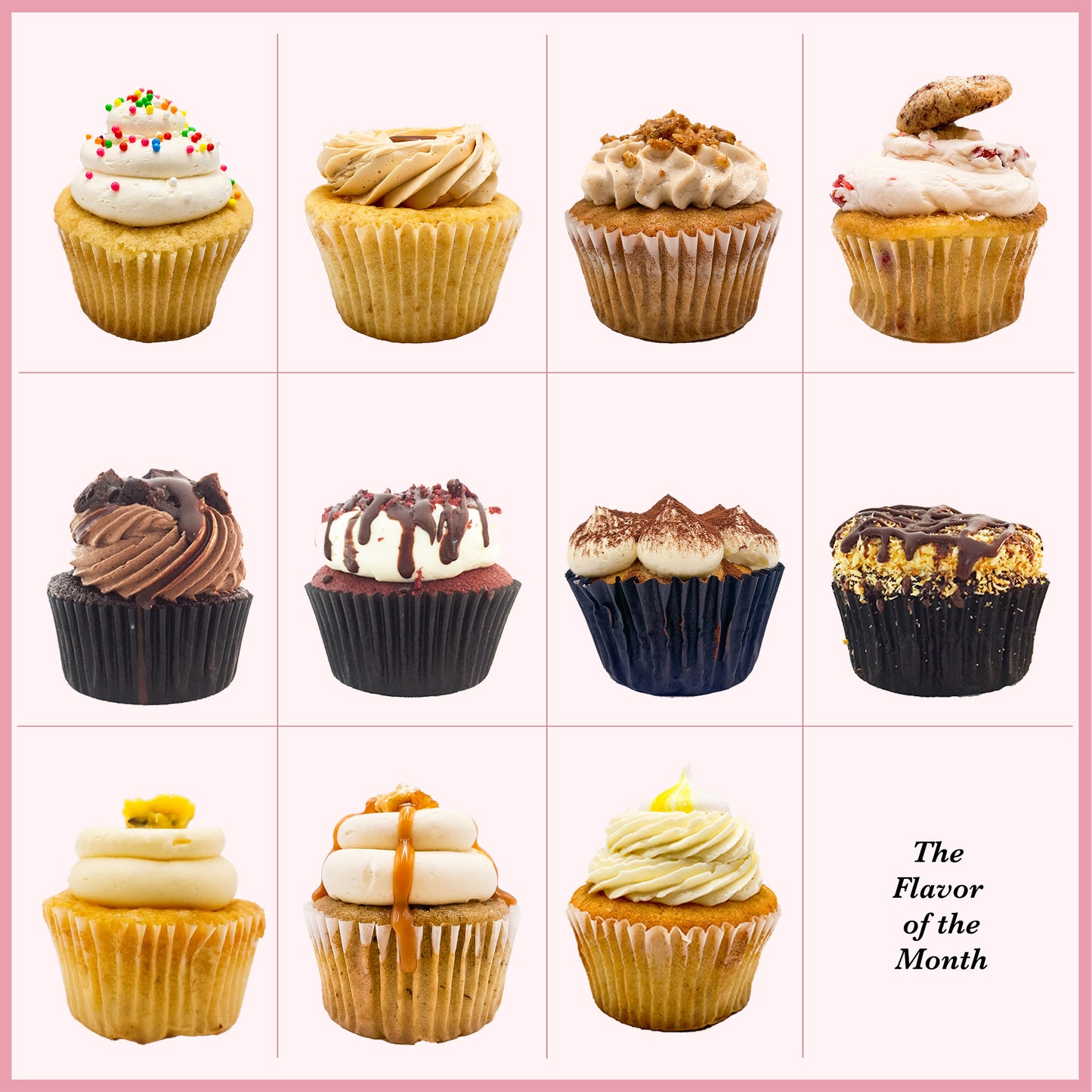 The "Build Your Own" Cupcake Variety Box