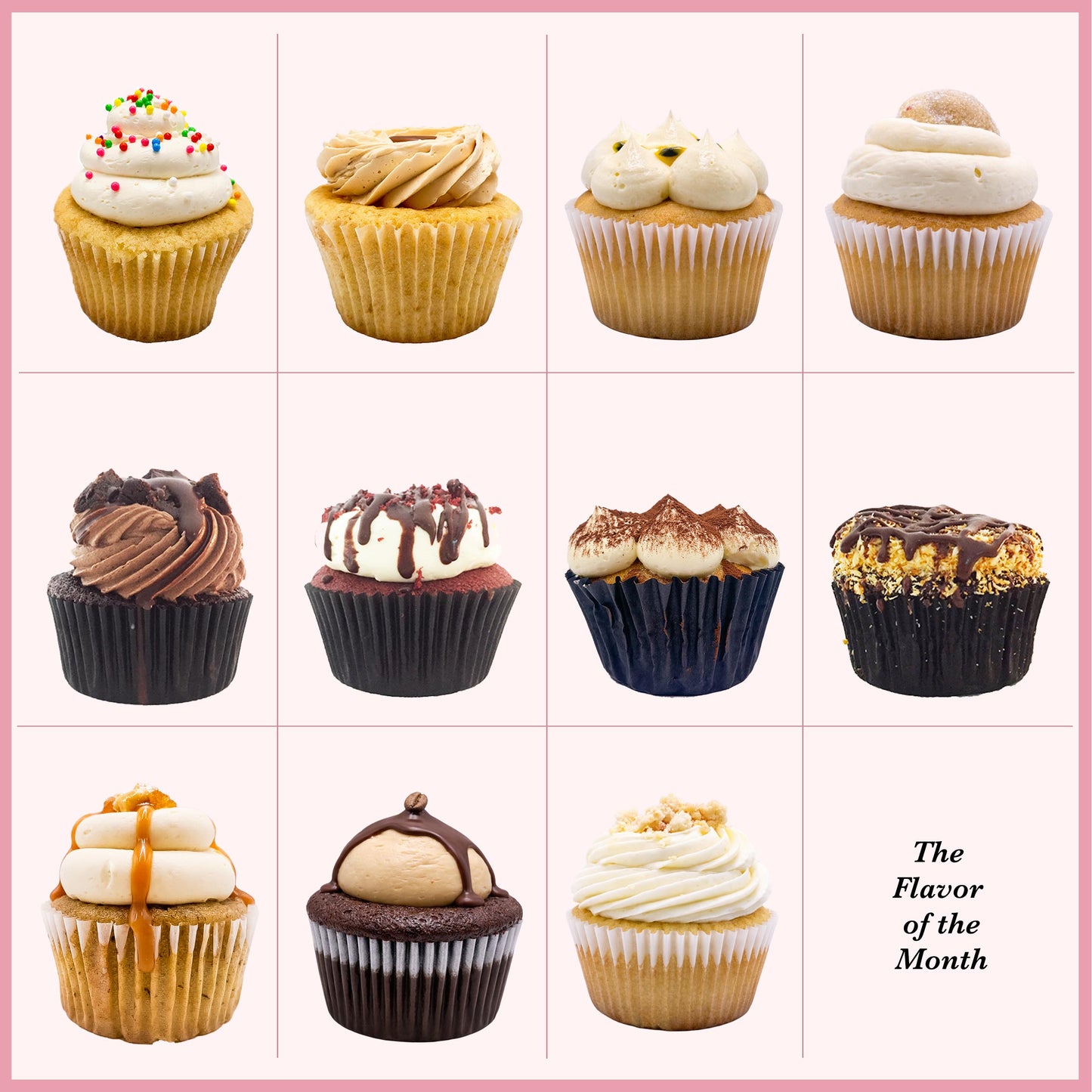 The "Build Your Own" Cupcake Variety Box