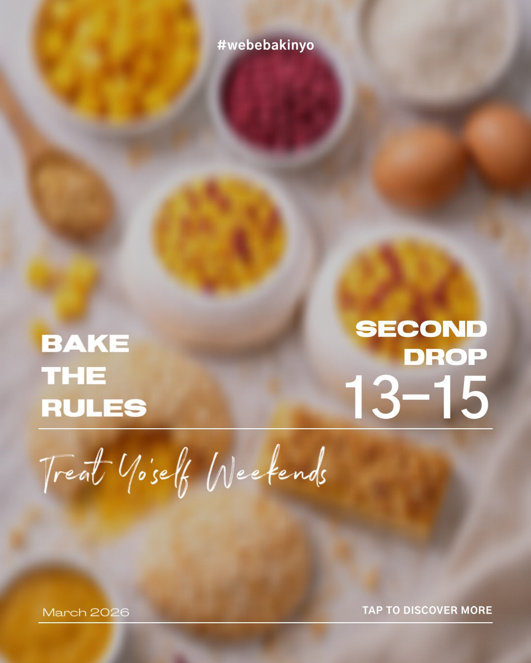 Bake The Rules March 2026: Mania - Mango Cookies & Pavlovas