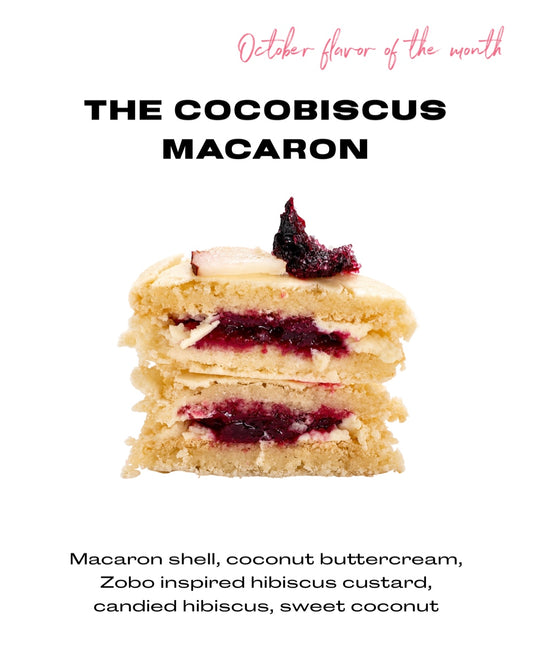 The October 2026 Flavor of the Month Macaron: The Cocobiscus