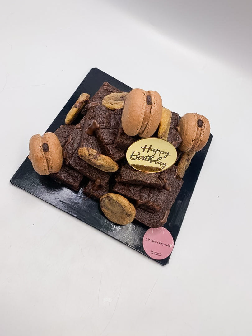 Stacked & Loaded: The Brownie Tower