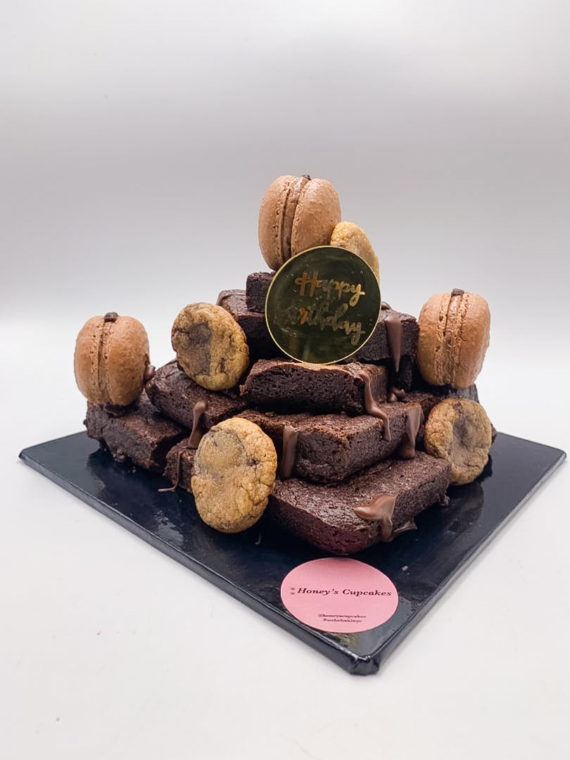 Stacked & Loaded: The Brownie Tower