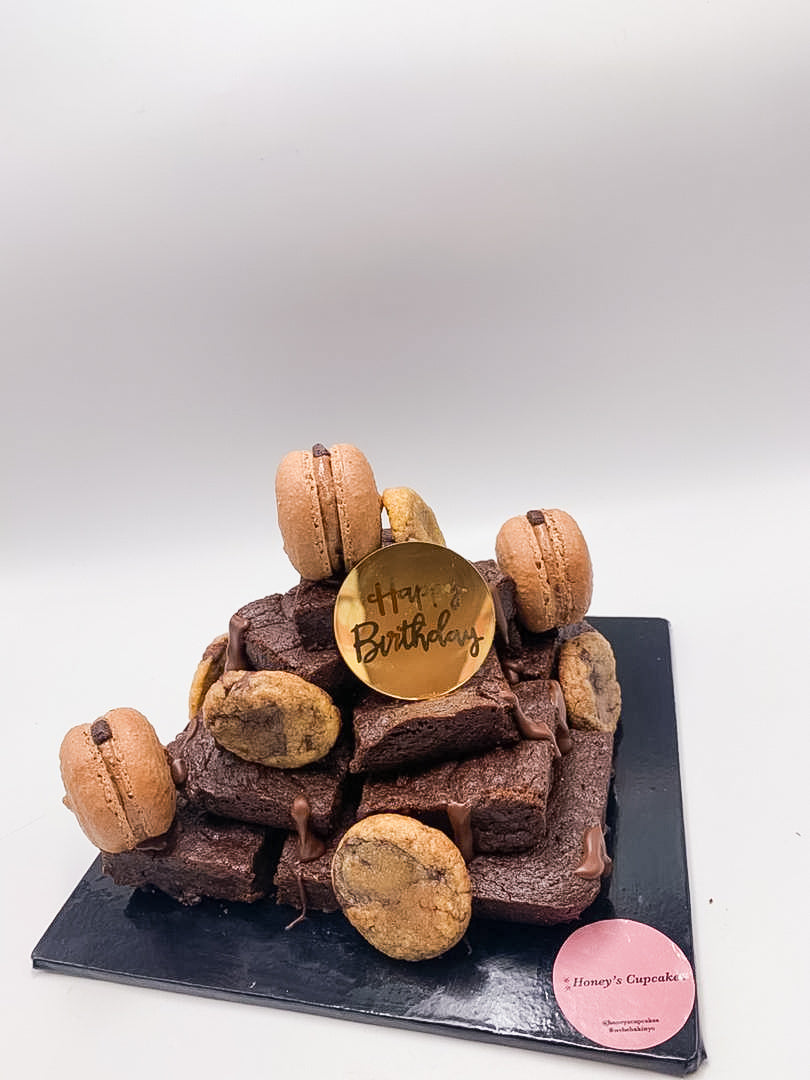 Stacked & Loaded: The Brownie Tower