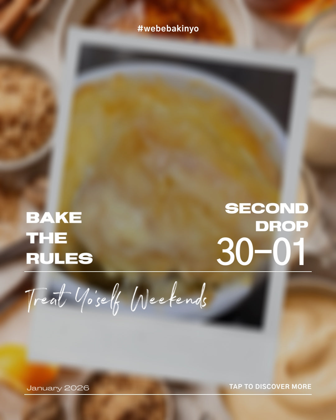 Bake The Rules January 2026: The Buttered Rum Milk Cake