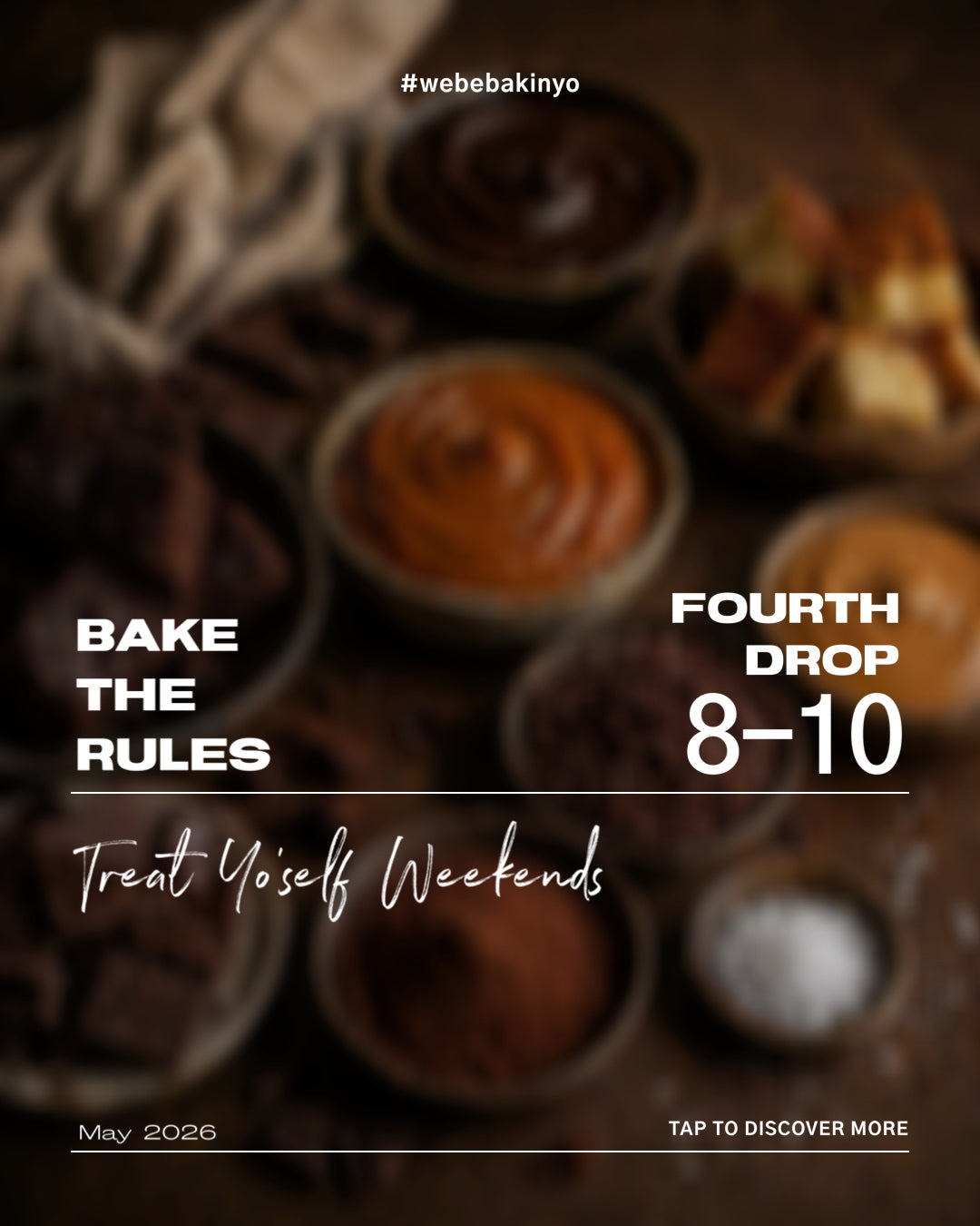 Bake The Rules May 2026: Layered:  The Chocolate & Dulce De Leche Crunch Cup