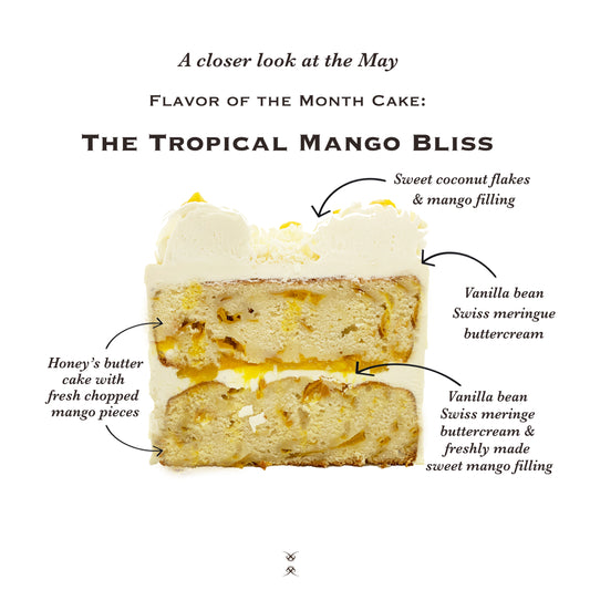 The May 2024 Flavor of the Month Cake: The Tropical Mango Bliss
