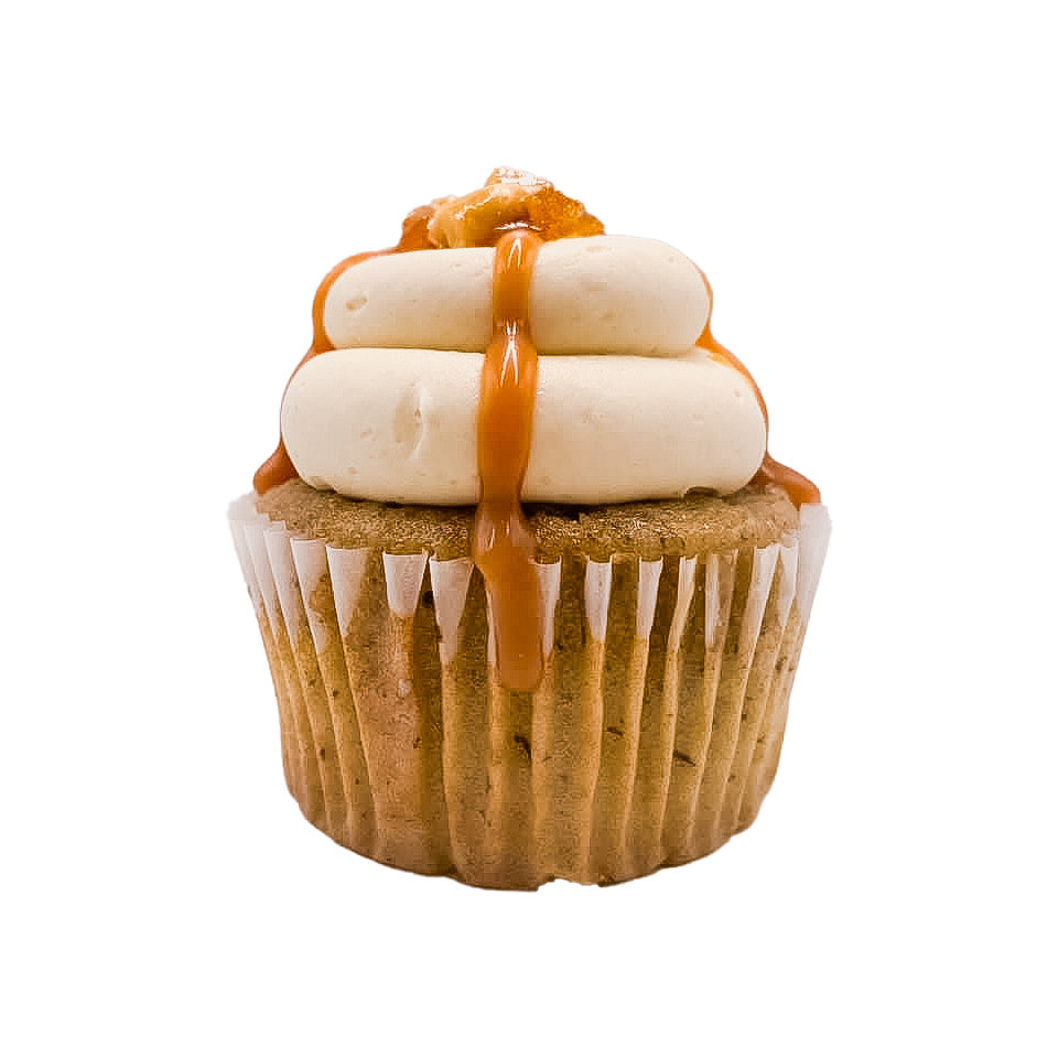 The Banana & Peanut Butter Cupcake