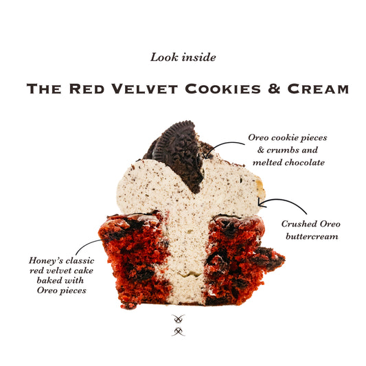 The Red Velvet Cookies and Cream