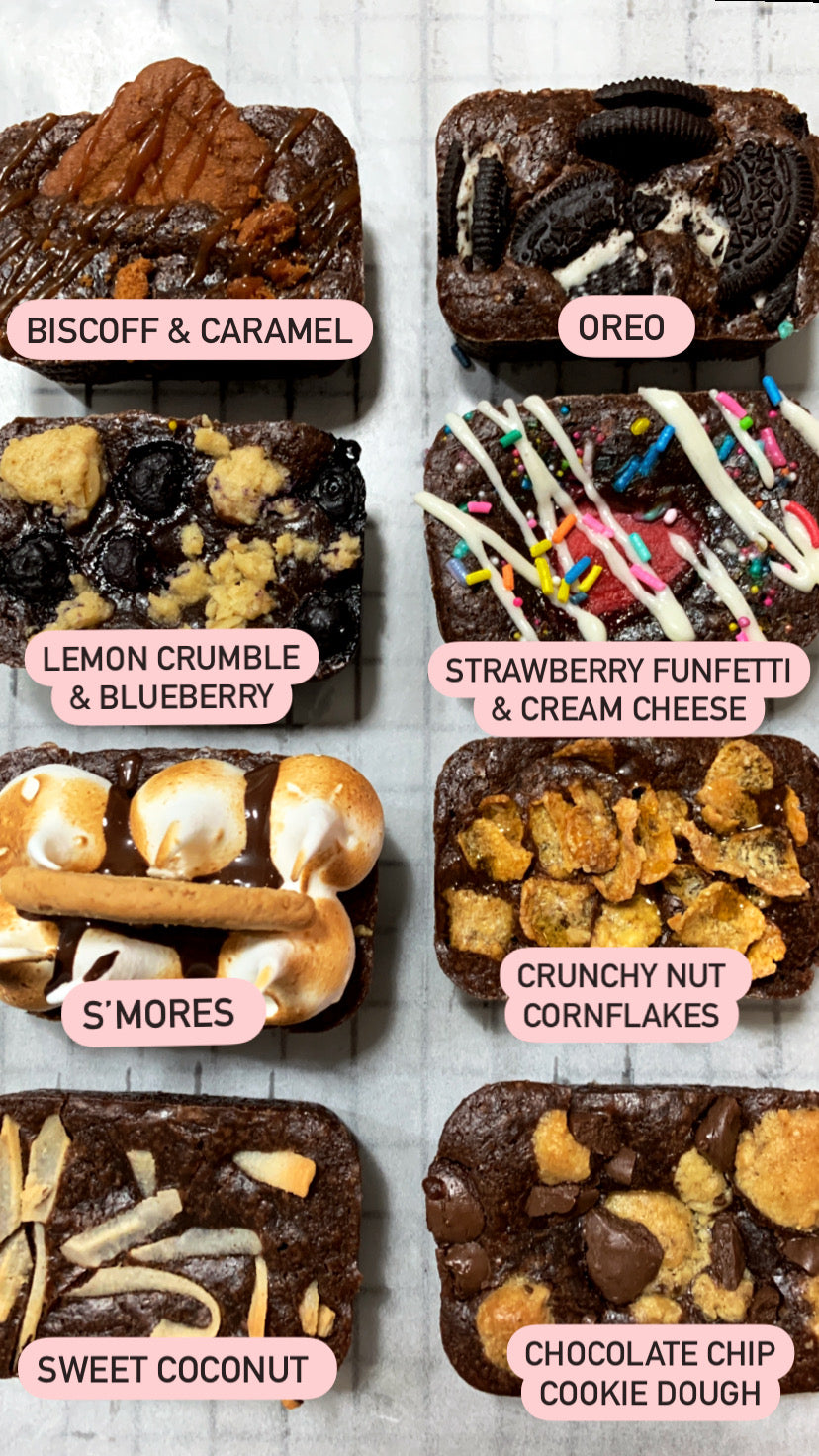 The "Build Your Own" Brownie Variety Box