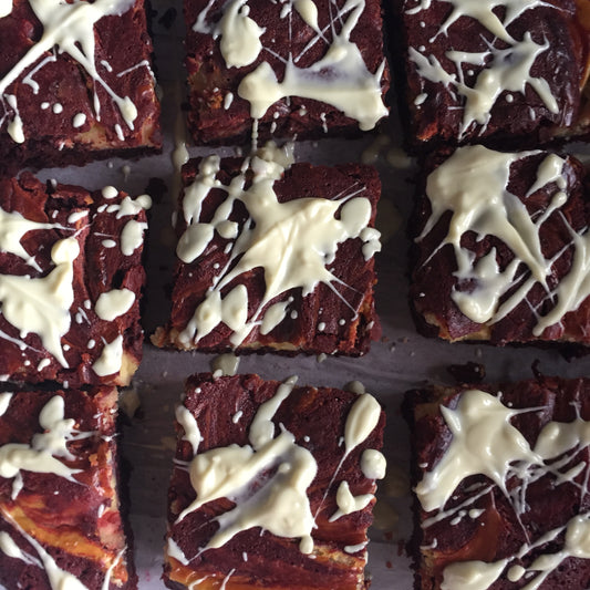 The Red Velvet Cheesecake Brownie
